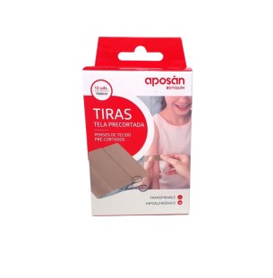 Aposan Tiras Tela 10U 10X6 cm