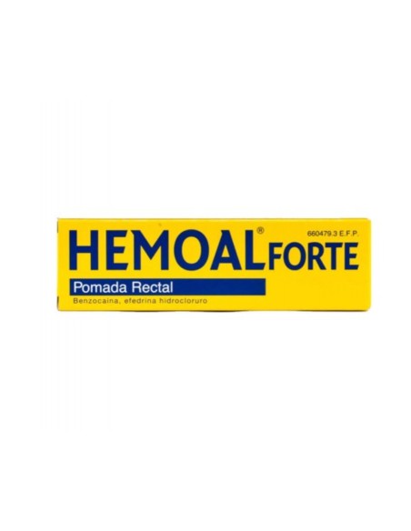 Hemoal forte pomada rectal 1 tubo 50G