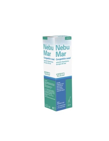 Nebumar Congestión Nasal agua de mar hipertónica 100 ml