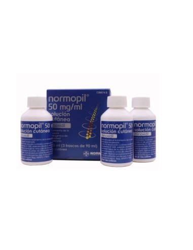 Normopil Minoxidil 50 mg/ml Solución...