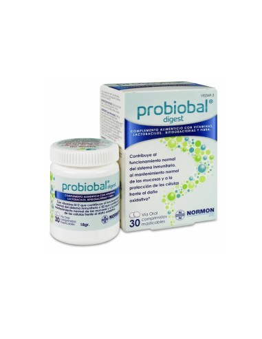 Probiobal Digest 30 Comprimidos... Probiobal Digest 30 Comprimidos...