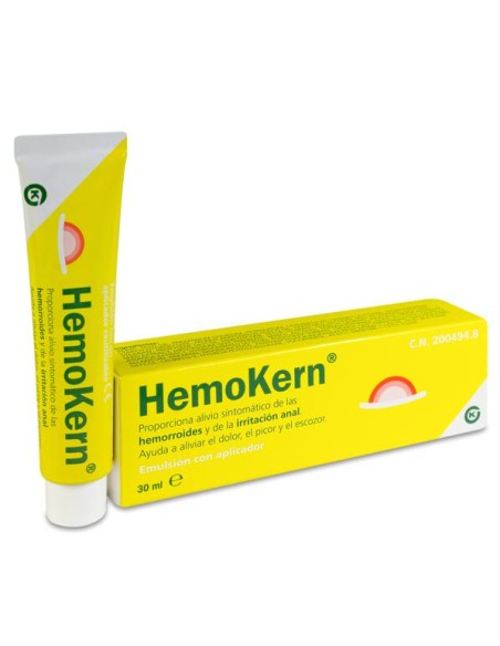 Hemokern 30 ml crema hemorroides con aplicador