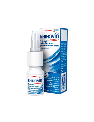 Rhinovín 1mg/ml nebulizador nasal 10 ml