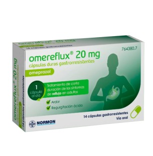 Omereflux 20 mg 14 cápsulas...