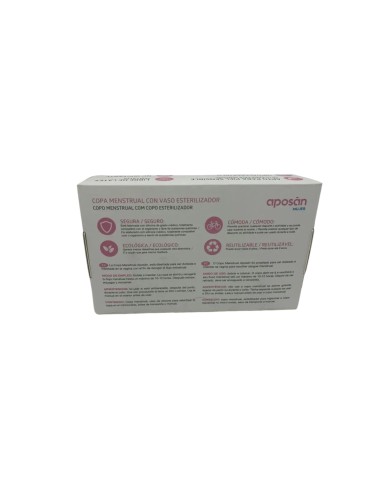 Copa Menstrual Aposan Talla L Copa Menstrual Aposan Talla L