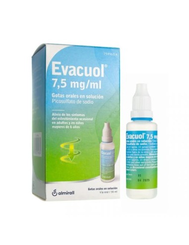 Evacuol 7.5 mg/ml Gotas Orales... Evacuol 7.5 mg/ml Gotas Orales...