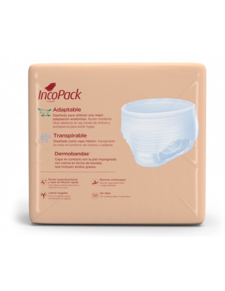 Incopack Pant Día Talla Pequeña 80 Absorbentes (S7)