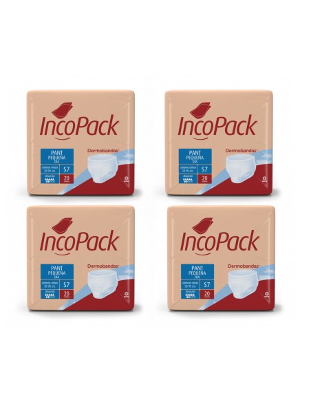 Incopack Pant Día Talla Pequeña 80 Absorbentes (S7)