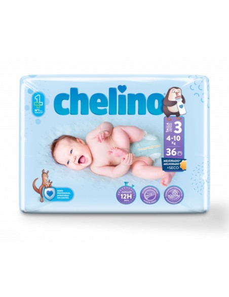 Chelino Fashion&Love pañales T3 4-10kg 36uds