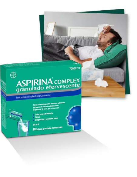 Aspirina Complex 10 Sobres Efervescentes