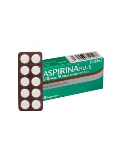 Aspirina Plus 500 mg/50 mg, 20...