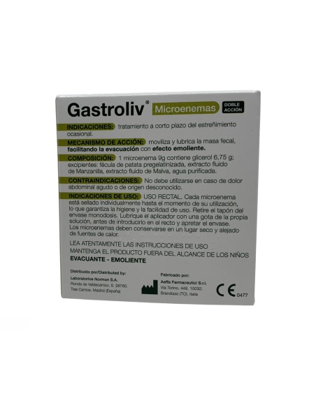 Gastroliv Microenemas Gastroliv Microenemas