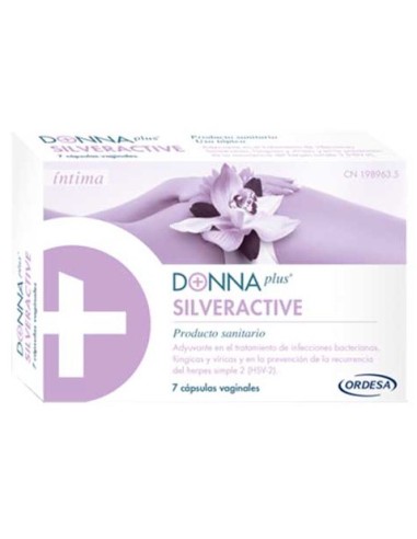 Donnaplus Silveractive 7 Cápsulas...