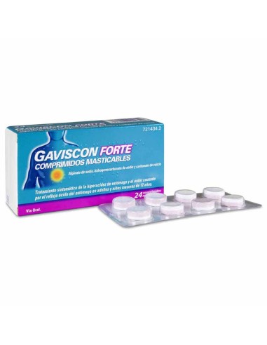 Gaviscon Forte 24 Comprimidos...