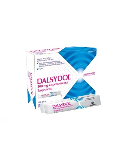 Dalsydol sticks 400 mg suspensión...