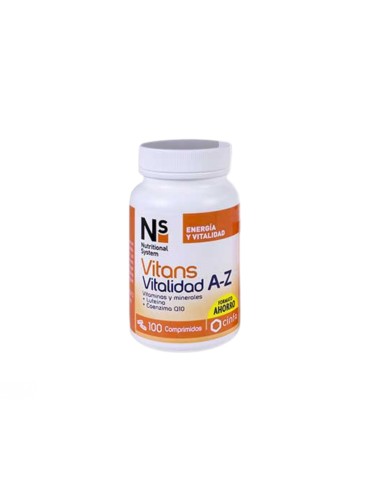 Ns Vitans Vitalidad A-z 100 Comprimidos