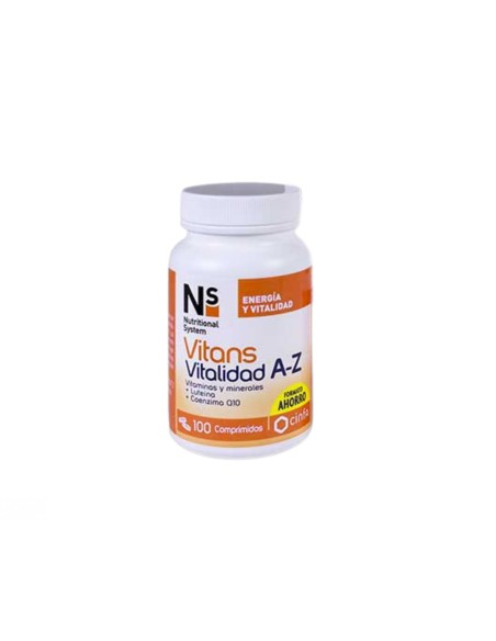 Ns Vitans Vitalidad A-z 100 Comprimidos