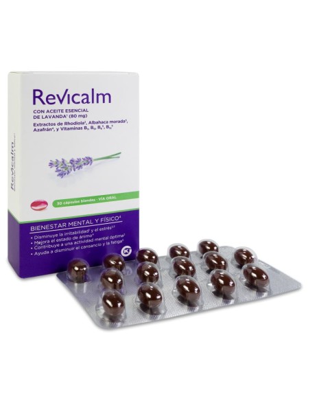 Revicalm 30 Cápsulas Blandas