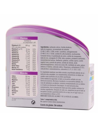 Multicentrum Mujer 50+, 90 comprimidos Multicentrum Mujer 50+, 90 comprimidos