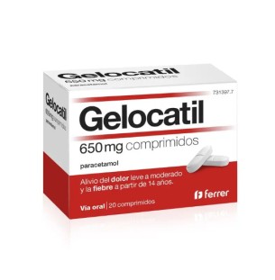 Gelocatil 650 mg 20...