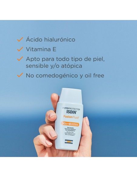 Isdin Fotoprotección Fusion Fluid SPF50+ 50 ml