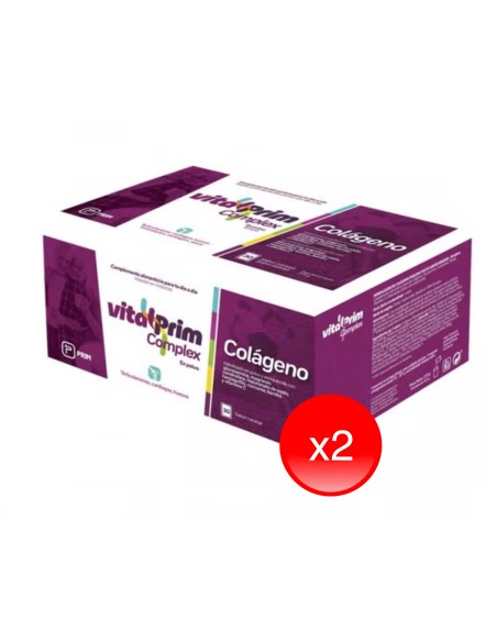 Vitalprim Complex colágeno duplo 30 + 30 sobres