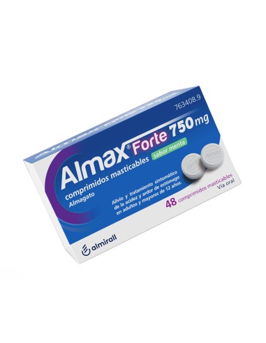 Almax Forte 750 mg 48 comprimidos...