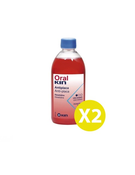 Oralkin Enjuague 2X500 ml