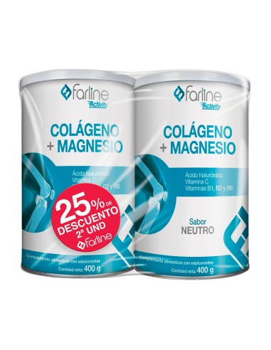 Farline Colágeno+Magnesio Neutro...