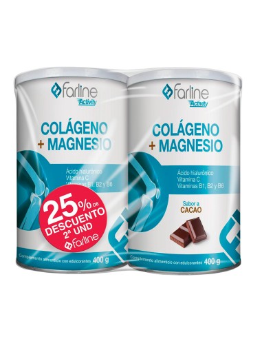 Farline Colágeno+Magnesio Cacao Duplo...