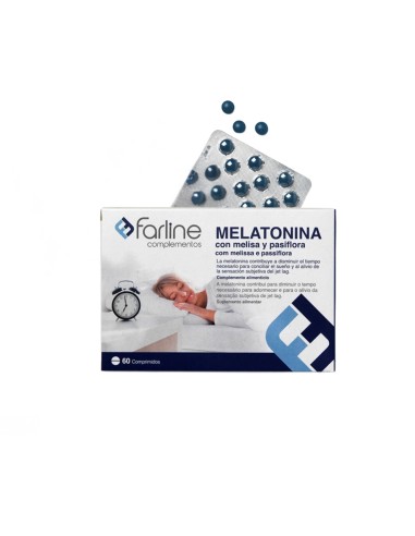 Farline Melatonina 60 Comprimidos Farline Melatonina 60 Comprimidos