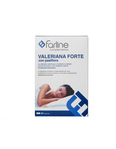Farline Valeriana Forte 60 cápsulas