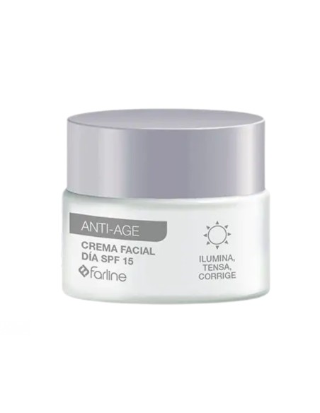 Farline Crema Facial Anti-Age Día SPF15 50 ml