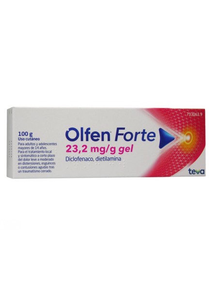 Olfen Forte 23,2 mg/g Gel 50 gramos diclofenaco