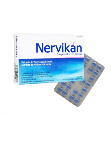 Nervikan 50 comprimidos Nervikan 50 comprimidos