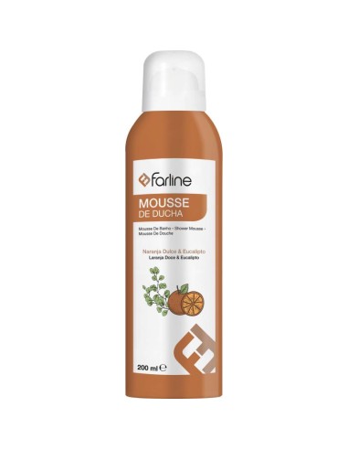 Farline Mousse de Ducha Naranja Dulce y Eucalipto 200ml