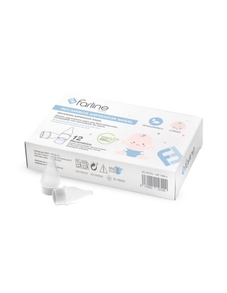 Farline Recambios Aspirador Nasal 12 unidades