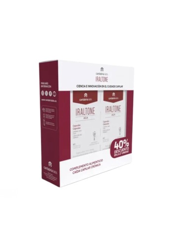 Iraltone AGA 2x60 cápsulas duplo