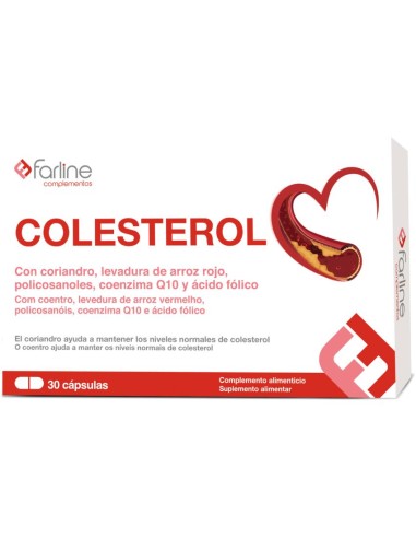 Farline Colesterol 30 cápsulas Farline Colesterol 30 cápsulas