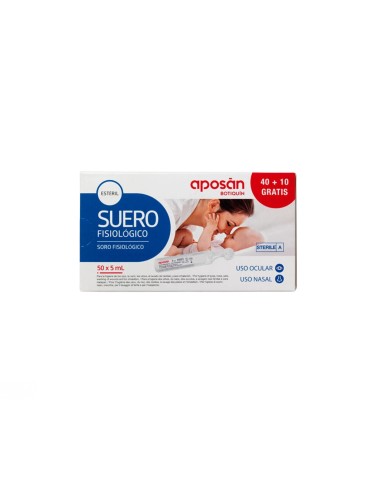 Aposan Suero Fisiológico 50 x 5 ml Aposan Suero Fisiológico 50 x 5 ml