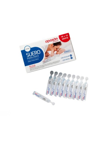 Aposan Suero Fisiológico 50 x 5 ml Aposan Suero Fisiológico 50 x 5 ml