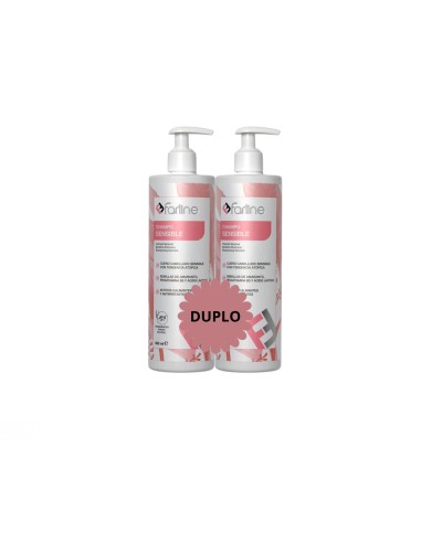 Farline Pack Champú sensible 500ml + 500ml