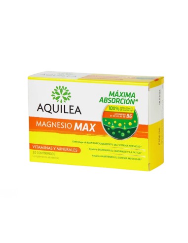 Aquilea Magnesio Max 30 Comprimidos Aquilea Magnesio Max 30 Comprimidos