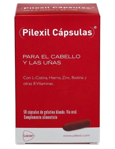 Pilexil Cápsulas 50 cápsulas Pilexil Cápsulas 50 cápsulas