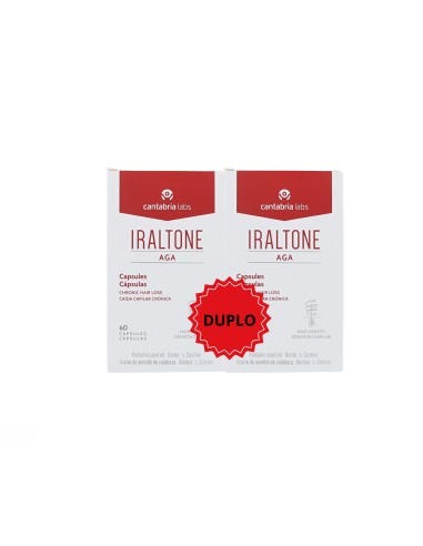 Iraltone AGA 2x60 cápsulas duplo