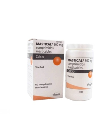 Mastical 500 mg Calcio 60 comprimidos... Mastical 500 mg Calcio 60 comprimidos...