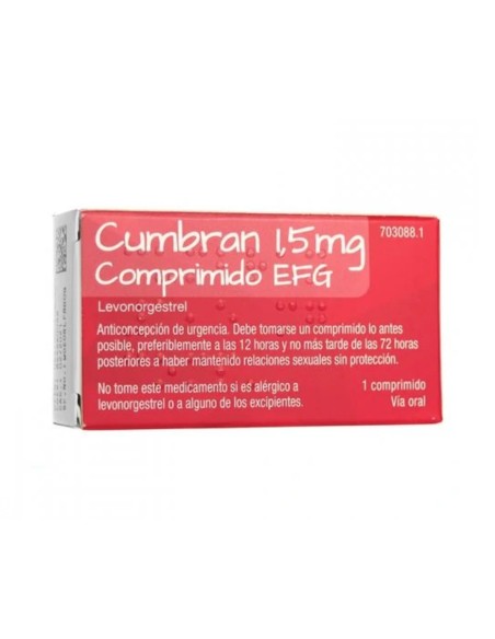 Cumbran 1,5 mg 1 Comprimido