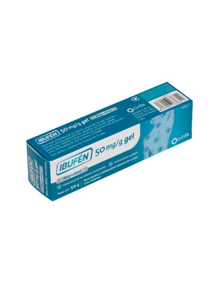 Ibufen Tópico 50mg/g  gel 50g