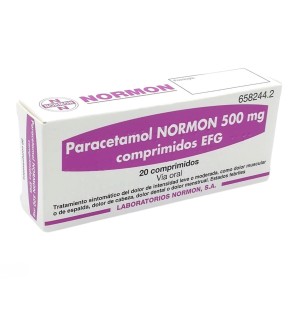 Paracetamol Normon 500 mg...
