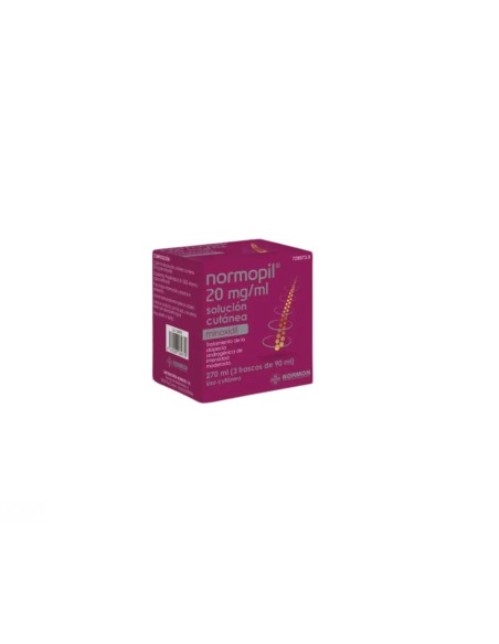 Normopil 20 mg/ml Solución Cutánea, 270 ml